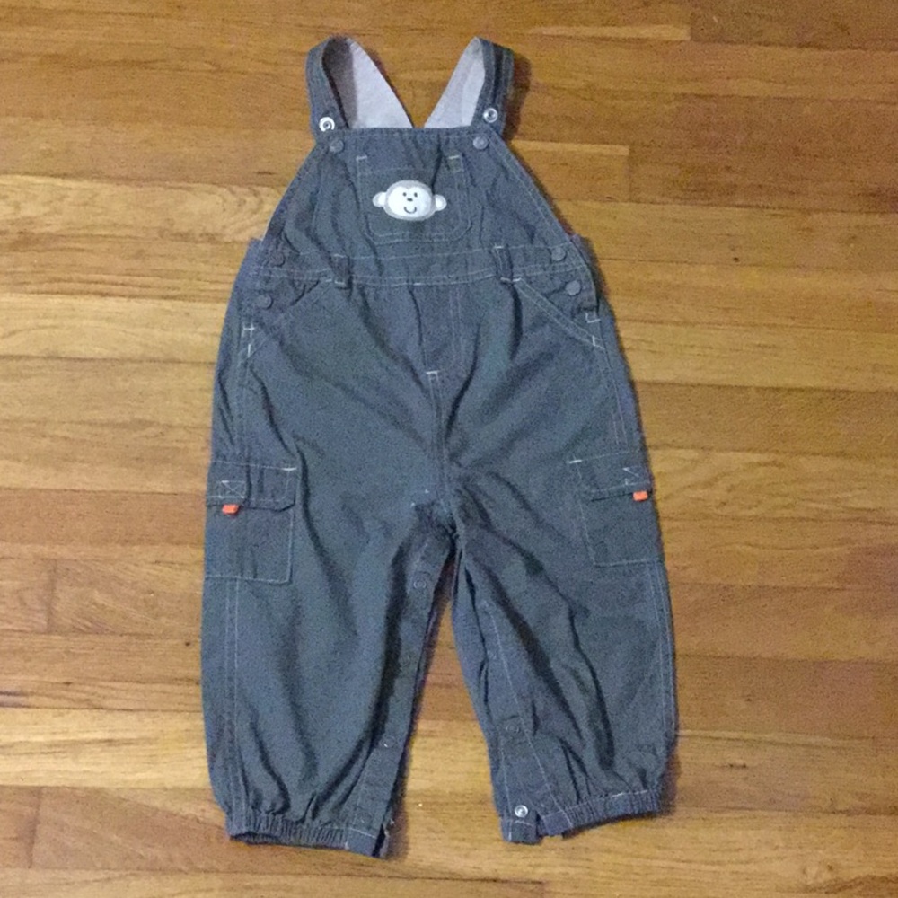 ‘Carter’s’ Baby-Toddler GREEN OVERALLS - size: 24m